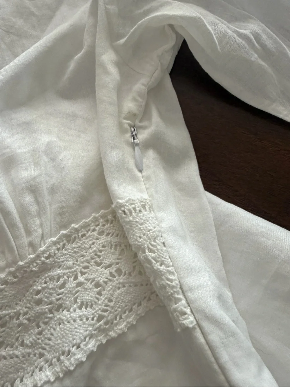 Express White 100% Cotton Dress - Picture 9 of 11